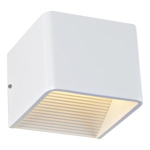 Белый настенный светильник для подсветки 6Вт 3000К «Taurus»