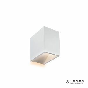 Белый прямоугольный настенный светильник подсветка «Alkor»