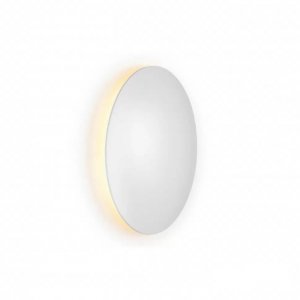 Белый круглый настенный светильник подсветка Ø26см 18Вт 3000К «Lunar»