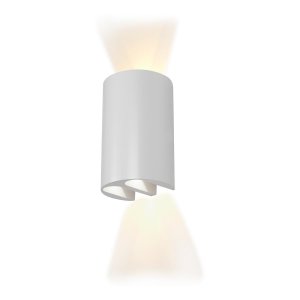 Белый настенный светильник для подсветки стены в две стороны 12Вт 3000К «Double»