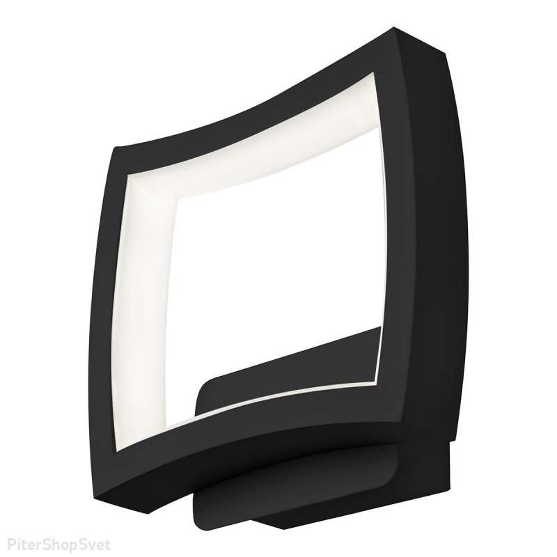 Чёрный настенный светильник 14Вт 4000К «Roomy» 8196-200-B BK