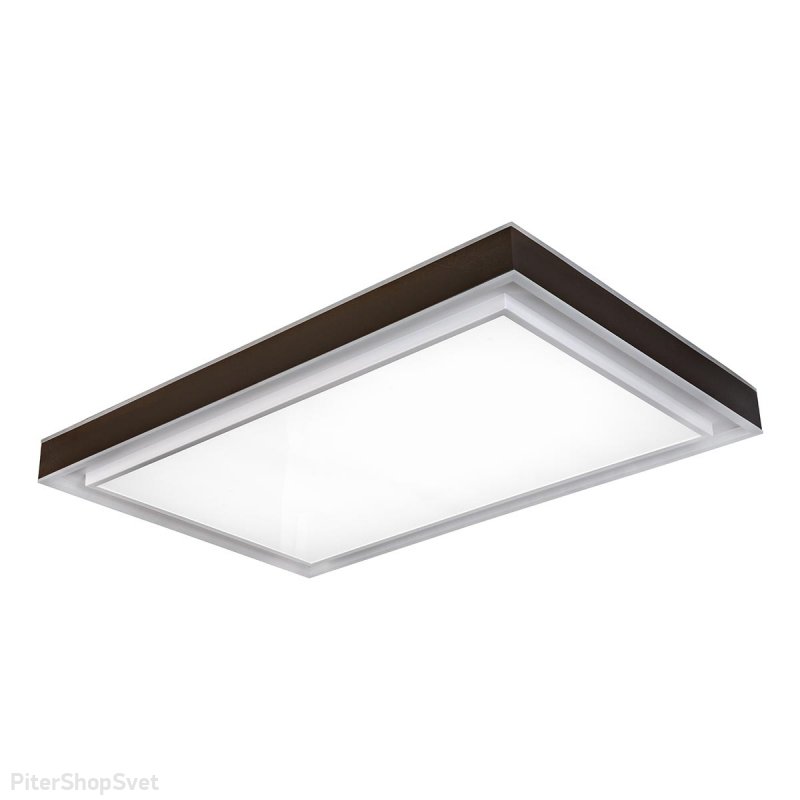 Прямоугольная потолочная люстра 196Вт с пультом ДУ «Summery» B6233-196W/930*630 WH
