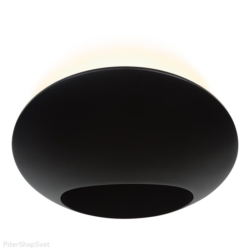 Чёрный настенный светильник для подсветки «Light Flux» ZD8152-6W BK