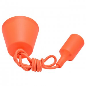 Оранжевый подвесной светильник