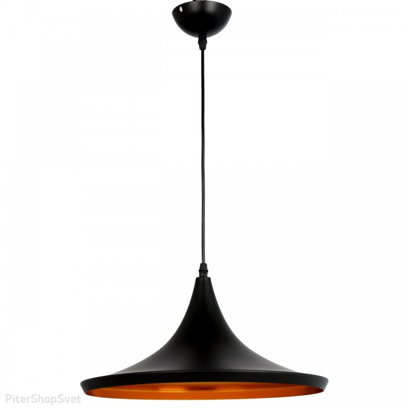 Чёрный подвесной светильник PNL.004.360.01