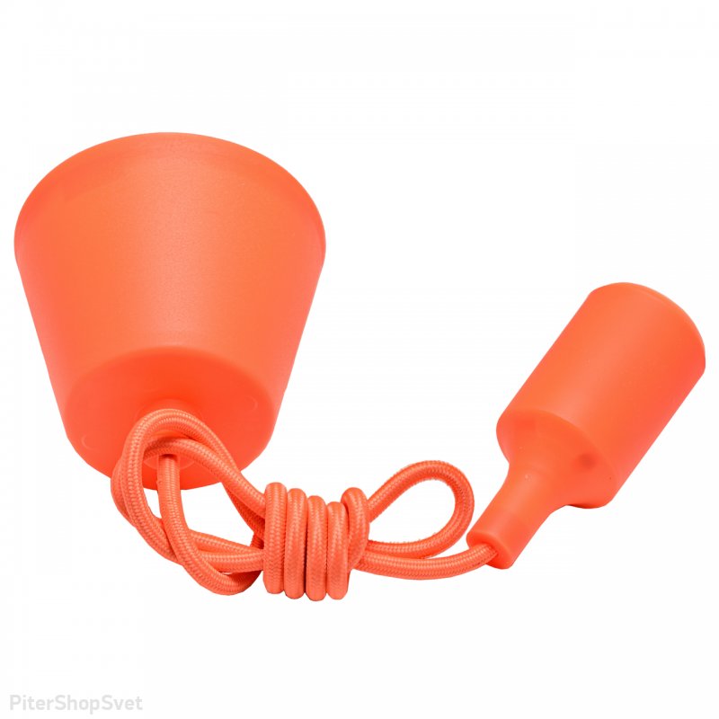 Оранжевый подвесной светильник PNL.E27/1 ORANGE