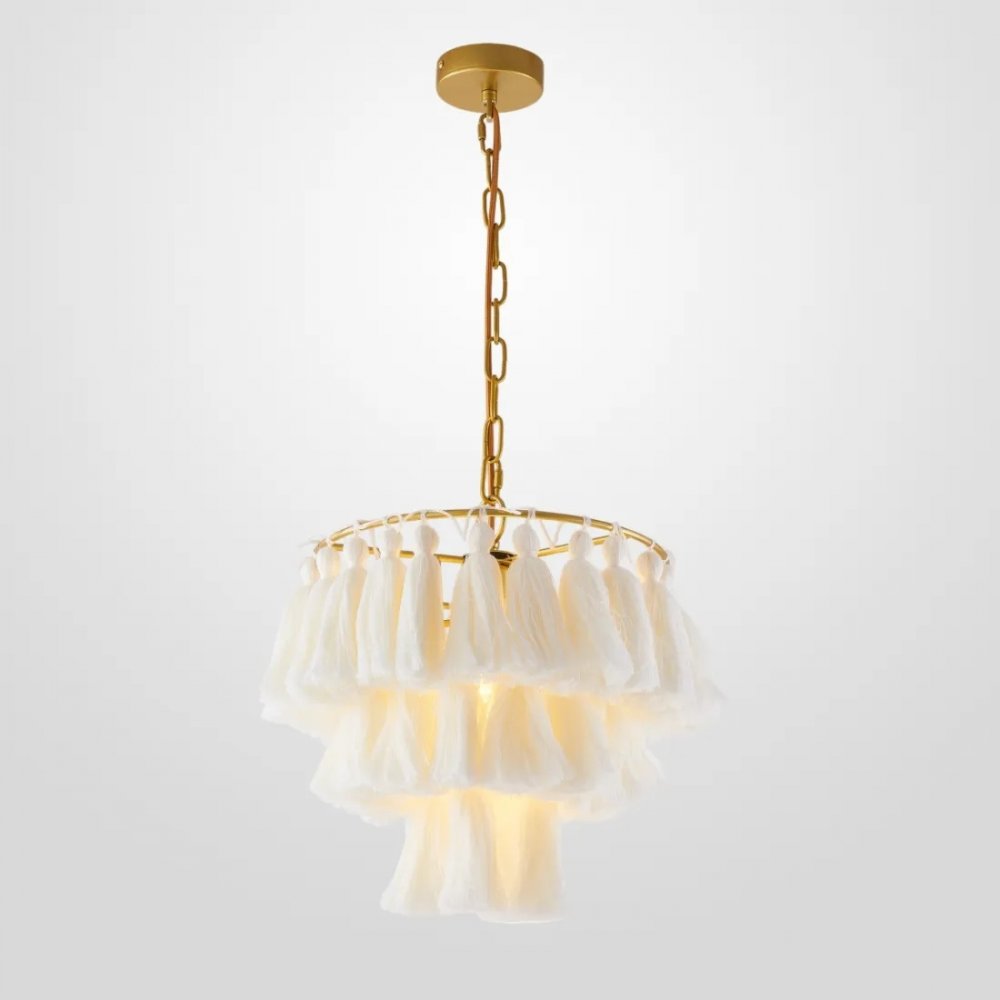 Подвесной светильник с подвесками кисти кутасы «Tassel» 181896-26