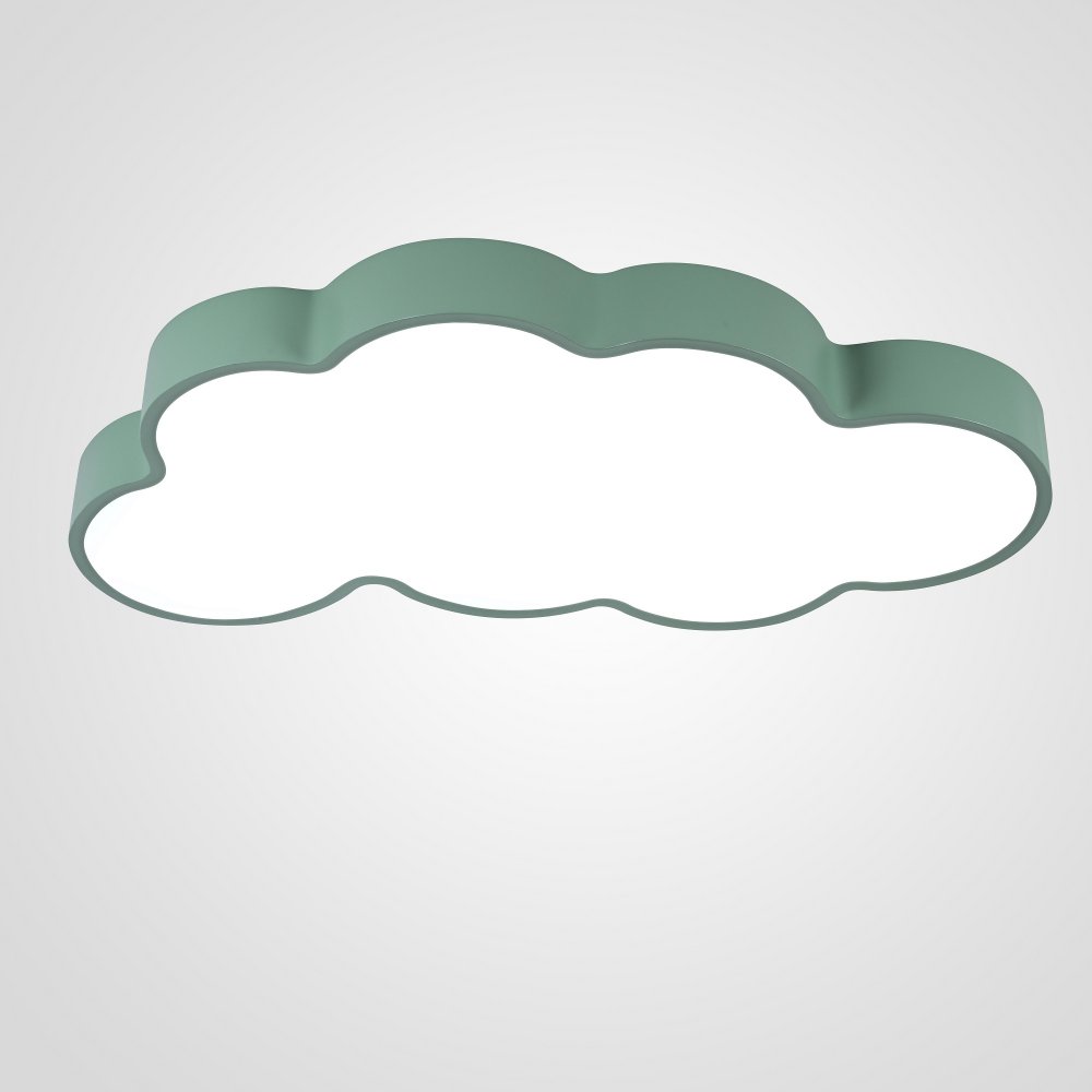 Зелёная потолочная люстра облако «Cloud» 186680-26