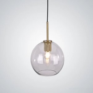 Подвесной светильник с плафоном шар 20см «Rh Utilitaire Globe Pendant»