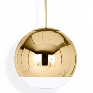Подвесной светильник шар 40см «Mirror Ball Gold»