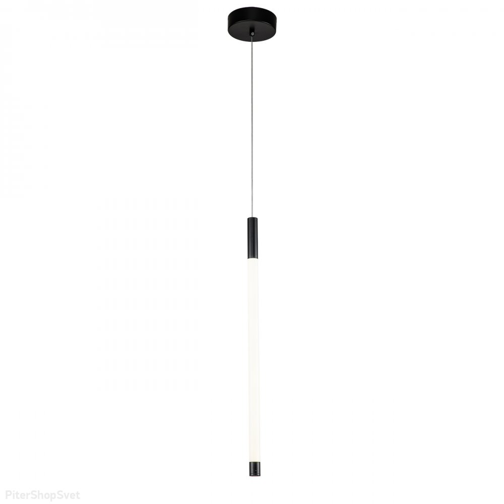 Подвесной светильник светящийся стержень 10Вт 4000К чёрный «14006/1P Black Vettore» V000040L