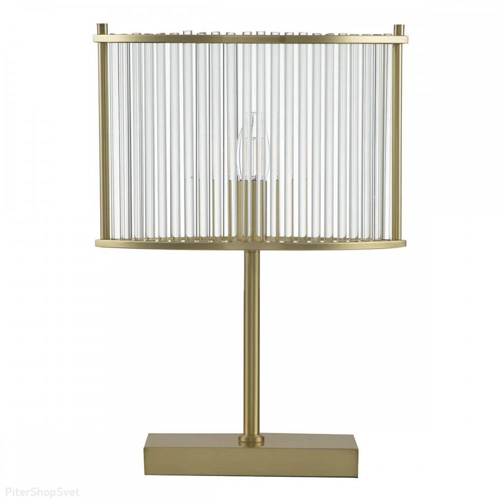 Настольная лампа золотого цвета «Corsetto» V000079