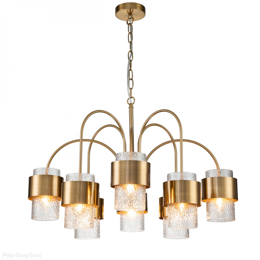 Подвесная люстра бронзового цвета «ELEGANZA» V000323