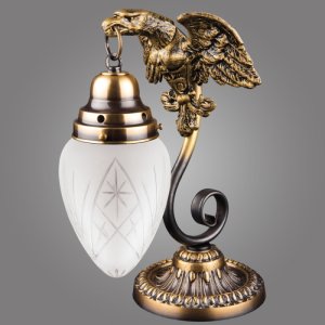 Настольная лампа с орлом LSA25/M/P «OURO»