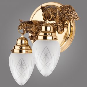 Настенное бра с орлами OK60/2 «OURO»