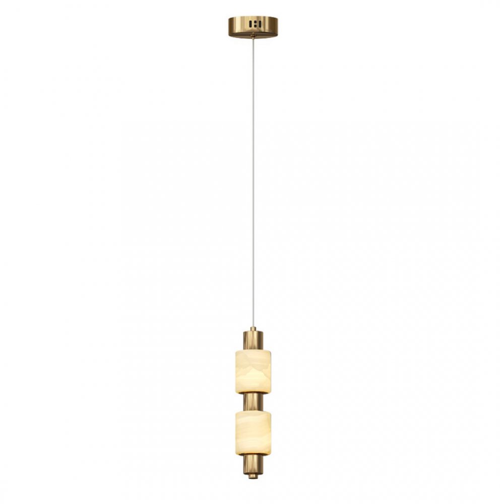 Подвесной светильник с плафоном из нефрита «Алос» 07526-1A,36