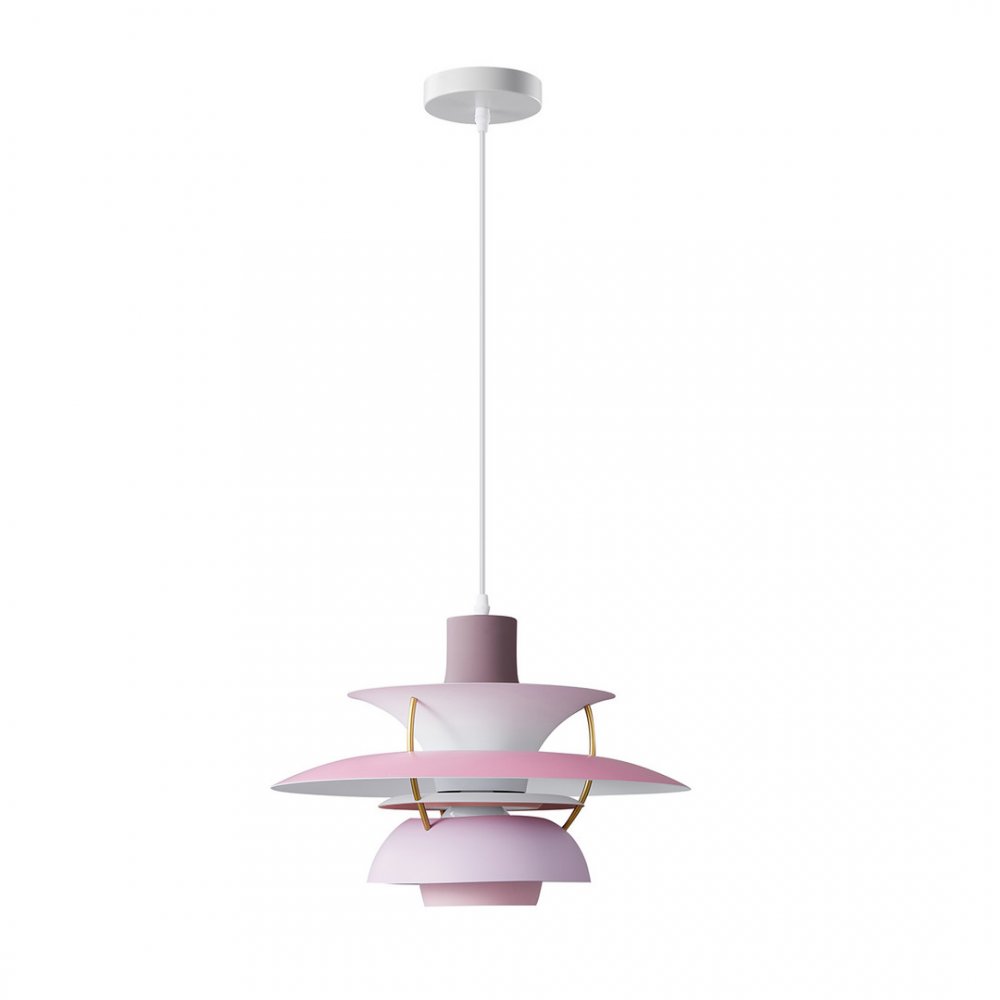 Розовый подвесной светильник «Дейси» 07826-40,10