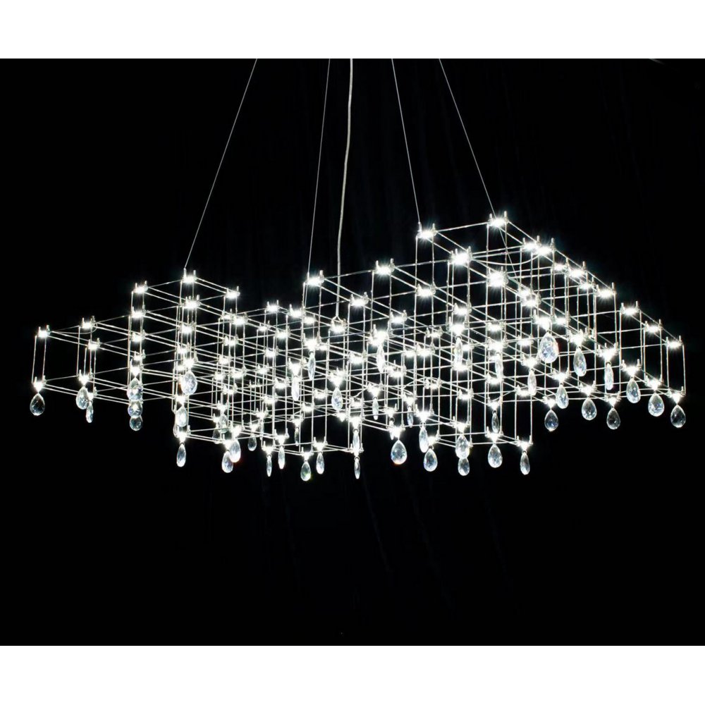 Подвесная люстра 68Вт 3000-6000К с пультом «Галанта» 07887-A,02(21)