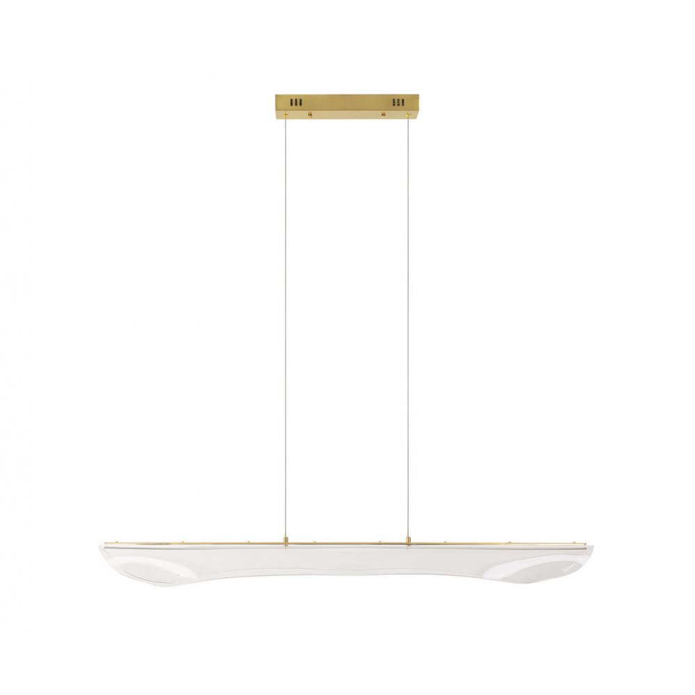 Длинная подвесная люстра 120см 37Вт 3000К «Майра» 08020-120AS,20