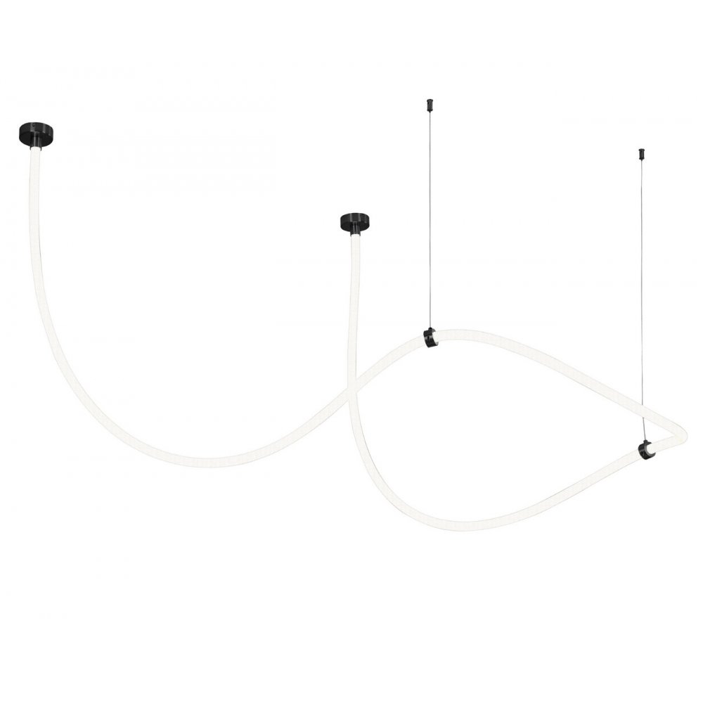 4м светильник гибкий неон в оплётке 96Вт 3000-6000К с пультом «Венди» 08031K-400,19(3000-6000K)