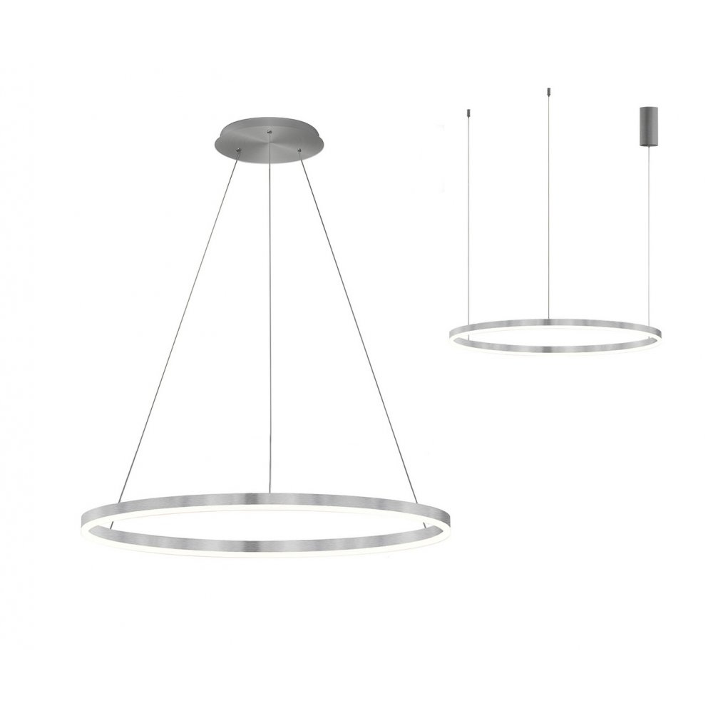 Подвесная люстра кольцо 80см 45Вт 4000К 2 типа крепления «Тор» 08214,12A(4000K)