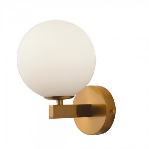 Настенное бра с плафоном шар 15см «Сида»