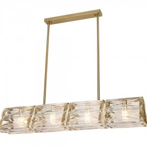 Длинная люстра на штангах «Тира»