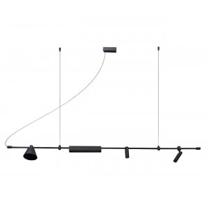 Длинный подвесной светильник со спотами 150см 20Вт 4000К «Ристо»