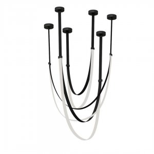 Тройной подвес с кожаными ремнями 276Вт 4000К «Лирд»