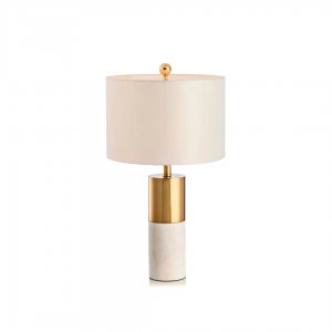 Настольная лампа с мраморным основанием «Тайла»