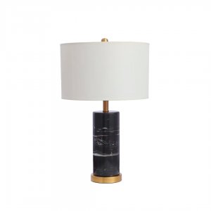 Настольная лампа с мраморным основанием «Тайла»