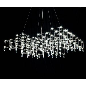 Подвесная люстра 68Вт 3000-6000К с пультом «Галанта»