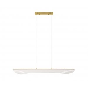 Длинная подвесная люстра 120см 37Вт 3000К «Майра»