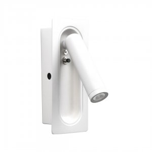 Настенный встраиваемый прикроватный светильник спот «Ризи»