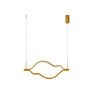 Длинный подвесной светильник волна 103см 32Вт 3000К «Линн»