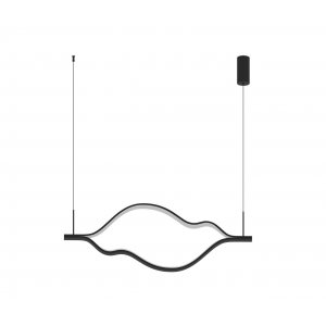 Длинный подвесной светильник волна 123см 45Вт 4000К «Линн»
