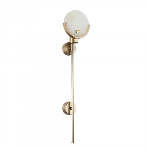 Настенное бра с мраморным плафоном «Лилиан»