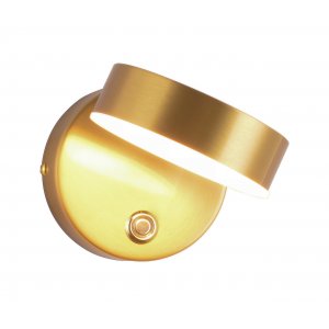 Настенный поворотный светильник с выключателем «Гайли»