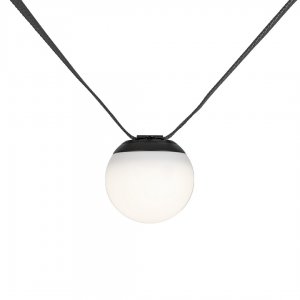 Светильник шар для ременной трек системы 9,5см 6Вт 4000К, чёрный «Сатори»