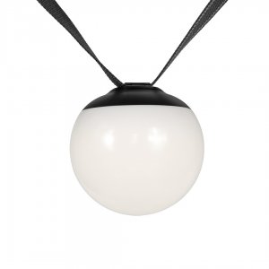 Светильник шар для ременной трек системы 15см 12Вт 4000К, чёрный «Сатори»