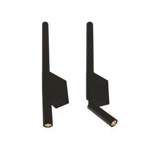 Настенный светильник подсветка стержень с поворотным спотом «Прани»