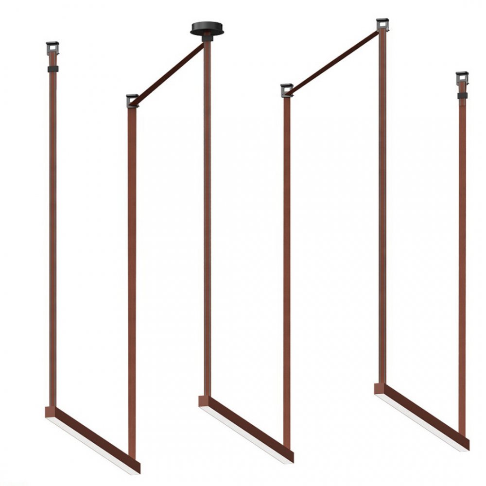 Комплект ременной трековой системы, терракотовый 10м 3*30Вт 4000К «Сатори» 6421-2K,06