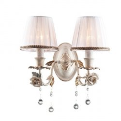 Настенное бра с розами L12722.47 FLORIAN