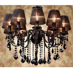 Подвесная люстра чёрного цвета L19910.09 PALERMO