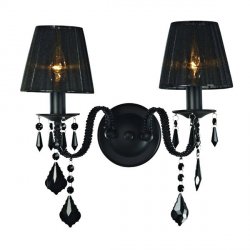 Настенное бра чёрного цвета L19922.09 PALERMO