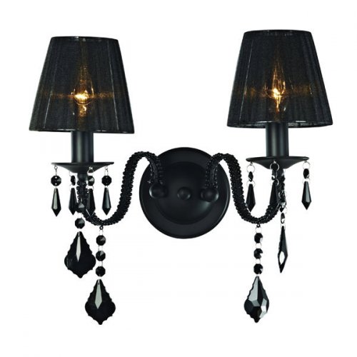 Настенное бра чёрного цвета PALERMO L19922.09