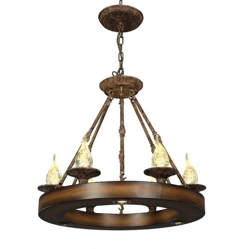 Светодиодная подвесная люстра с языками пламени Etna L22406.75