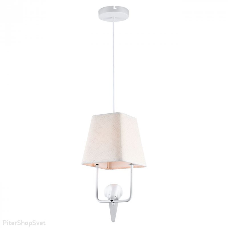 Подвесной светильник с белым голубем «Dove» LSP-8220