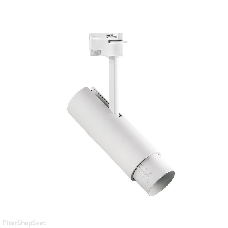 Трековый белый LED спот с регулируемым углом рассеивани «Fuoco LED» 215246