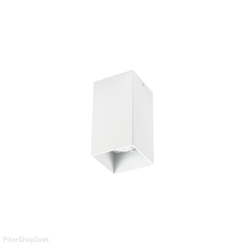 Накладной белый прямоугольный светильник «Rullo» 216586